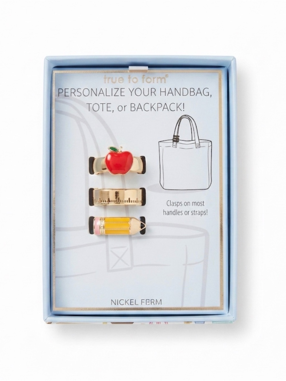 NWT ⚜️🍷⚜️ True To Form Whimsical Teacher School Themed Wine Charms